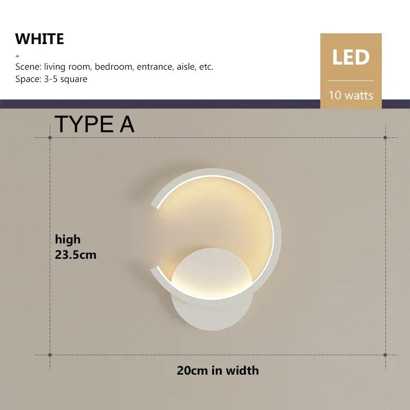 Nordic Modern LED Wall Lamp - Luxurie Home