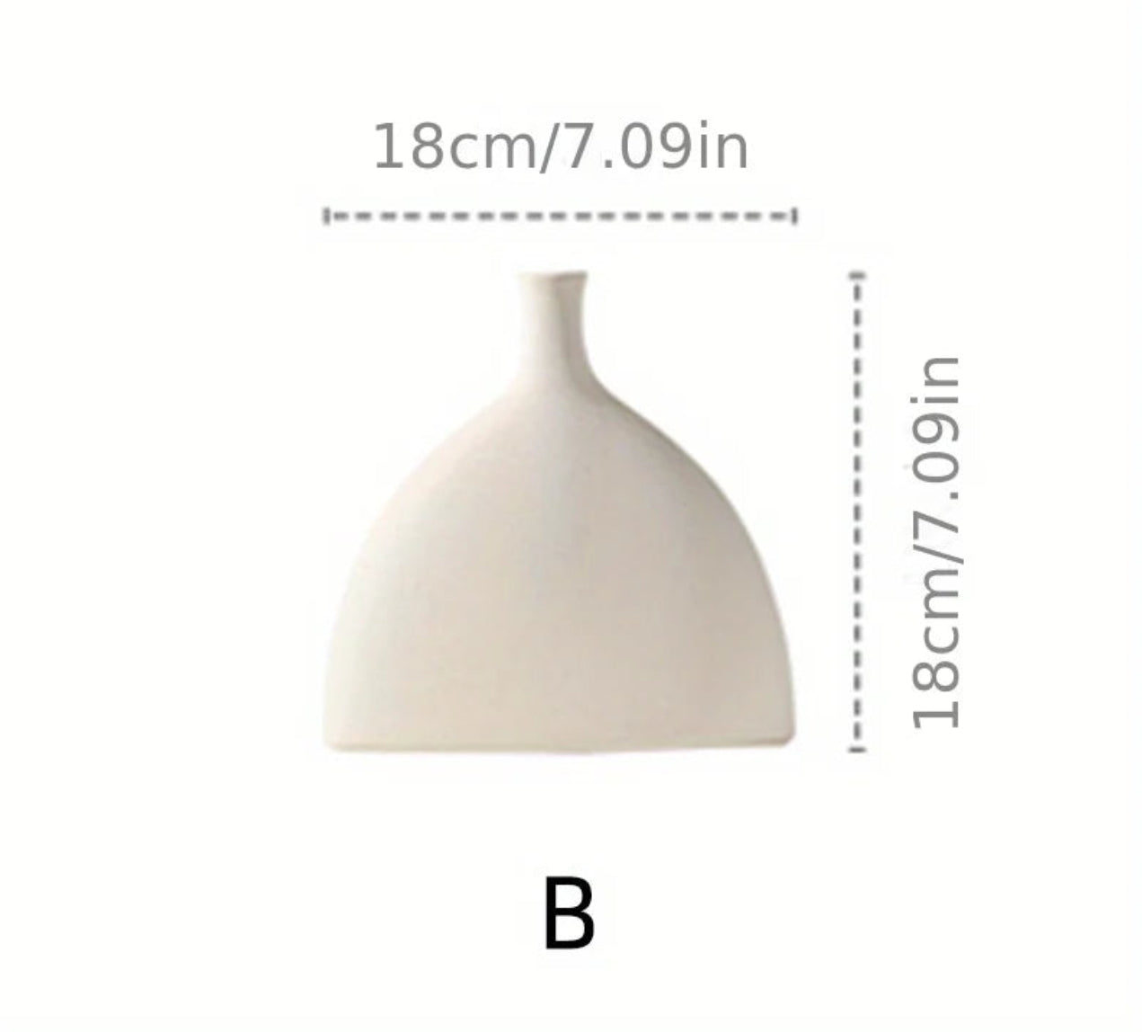 Nordic Ceramic Vase: Stylish Home Decor Accent - Luxurie Home