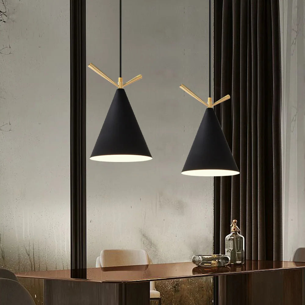 Cone-Shaped Pendant Light - Luxurie Home