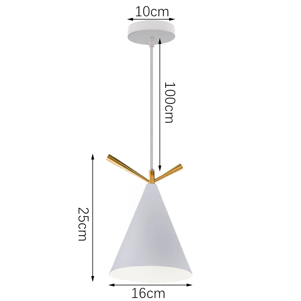 Cone-Shaped Pendant Light - Luxurie Home