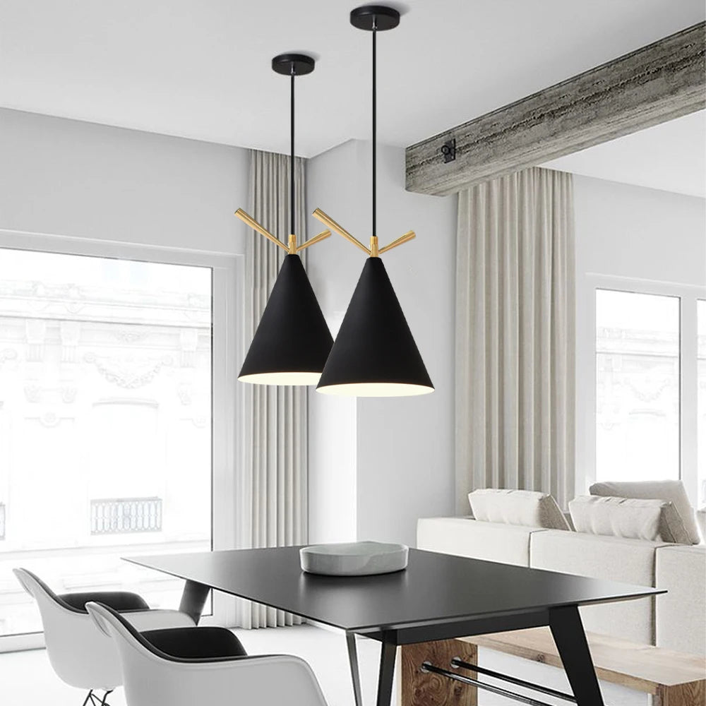 Cone-Shaped Pendant Light - Luxurie Home