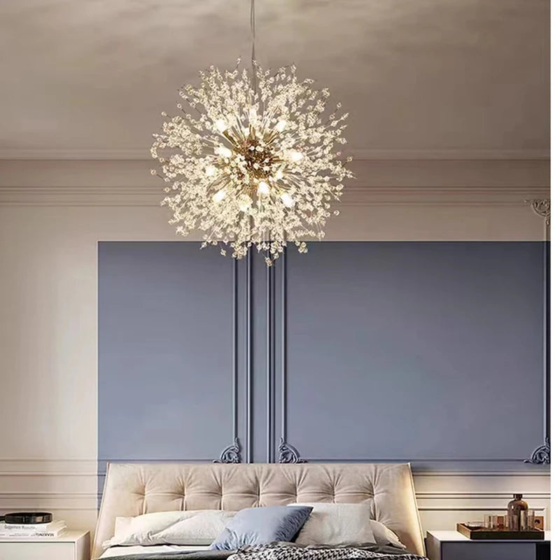 Fireball Crystal Pendant Chandelier - Luxurie Home