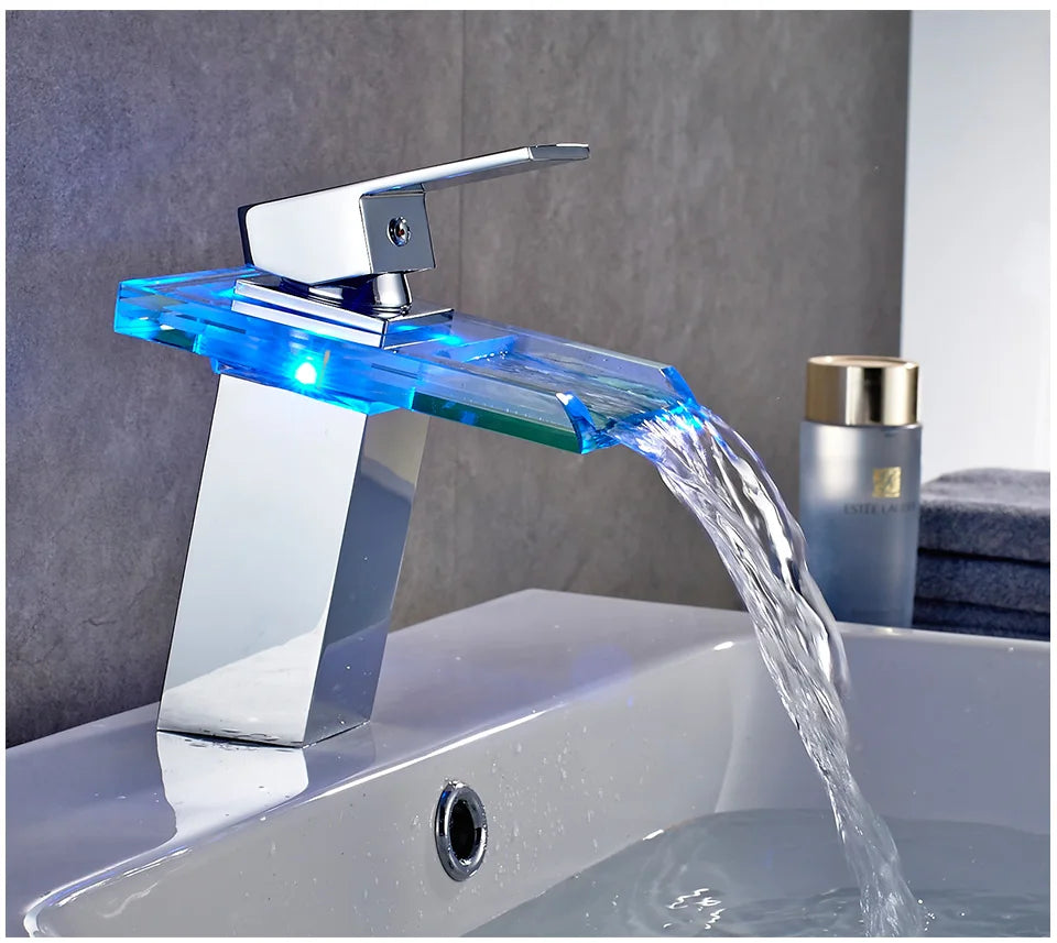 Temperature Color Changing LED Faucet - Luxurie Home