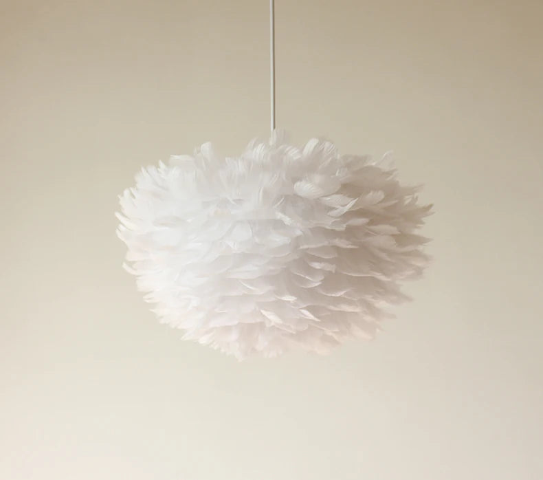 Nordic Luxury Feather Chandelier - Luxurie Home