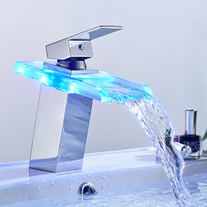 Temperature Color Changing LED Faucet - Luxurie Home