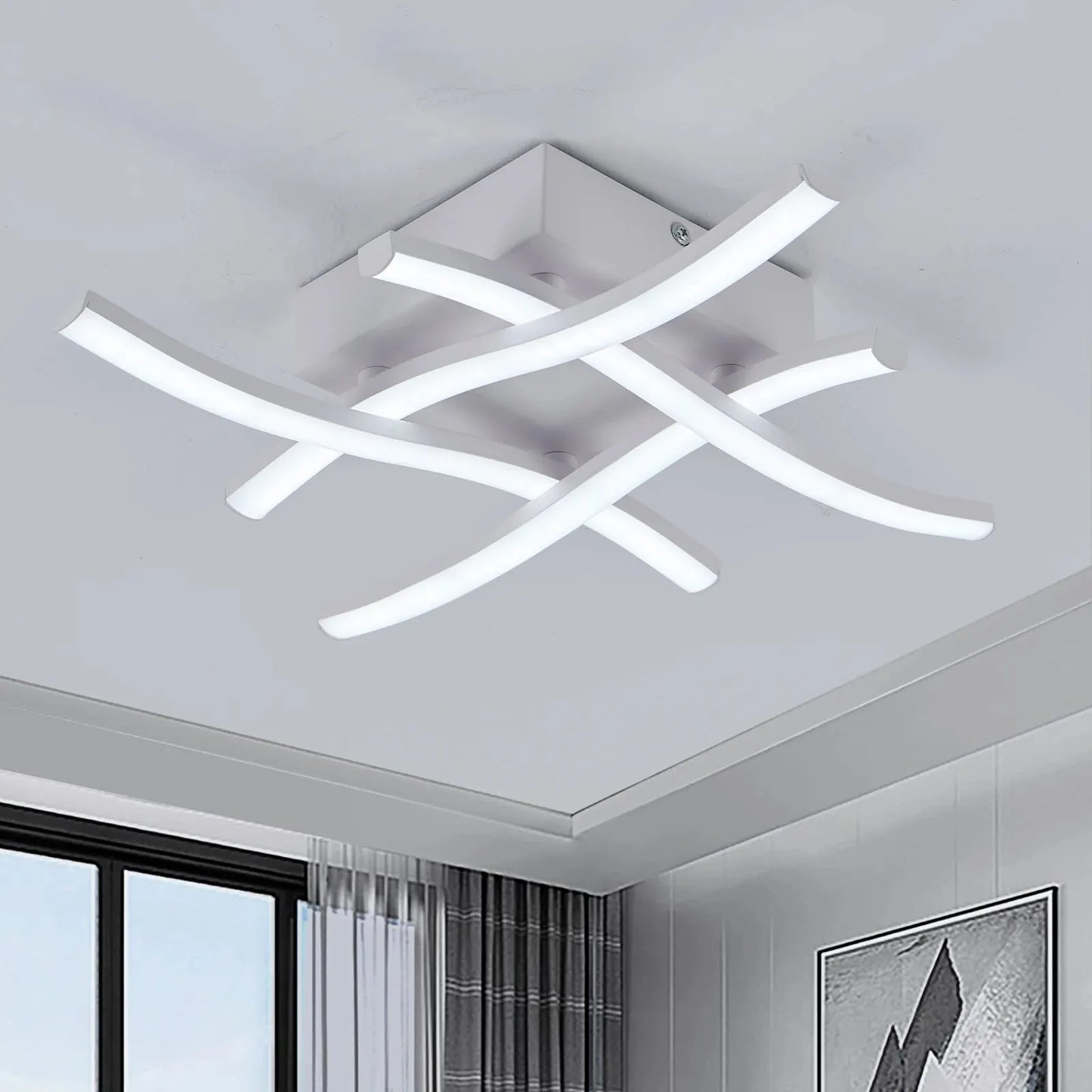 LED Modern Ceiling Lamp - Luxurie Home