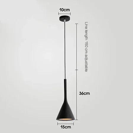 Cone-Shaped Modern Hanging Pendant - Luxurie Home