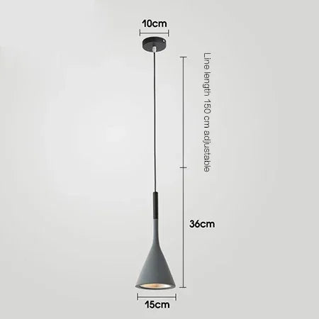 Cone-Shaped Modern Hanging Pendant - Luxurie Home