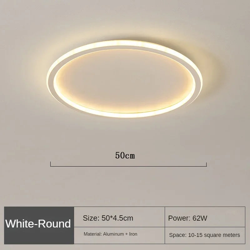 Modern Circle LED Ceiling Light - Luxurie Home