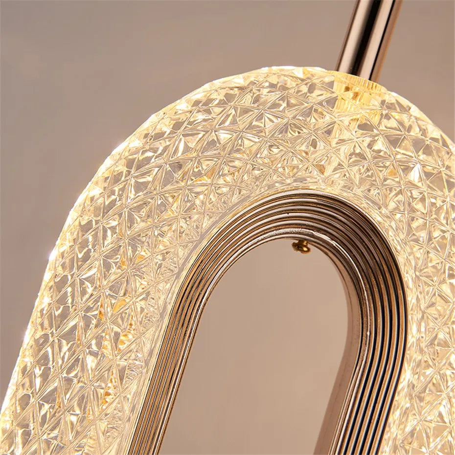 Nordic Crystal Hanging Lamp - Luxurie Home