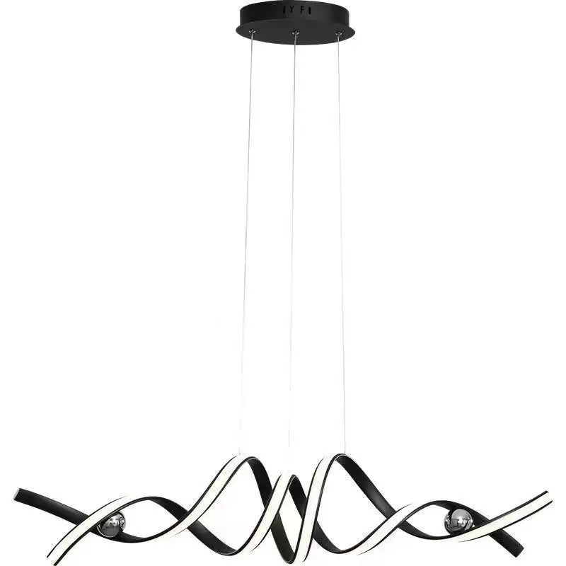 LED Abstract Wave Chandelier - Luxurie Home