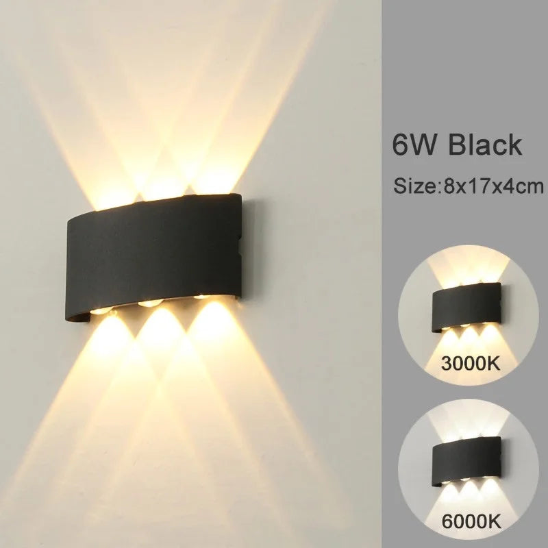 Waterproof LED Modern Wall Lamp - Luxurie Home