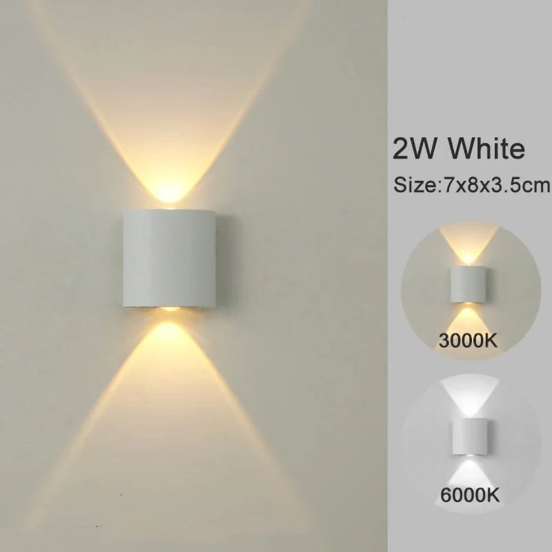 Waterproof LED Modern Wall Lamp - Luxurie Home