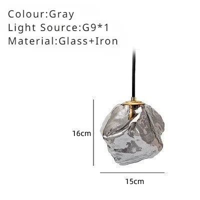 Lava Glass Pendant Light - Luxurie Home