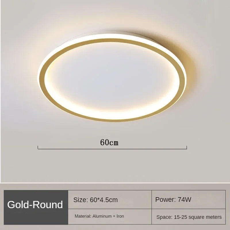 Modern Circle LED Ceiling Light - Luxurie Home