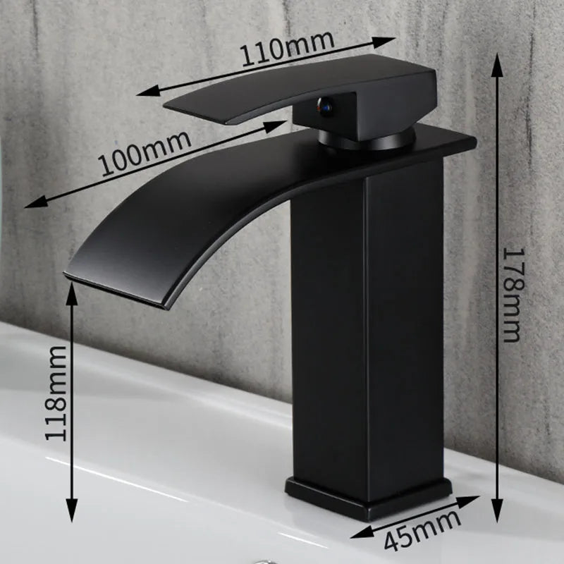 Waterfall Basin Faucet - Luxurie Home