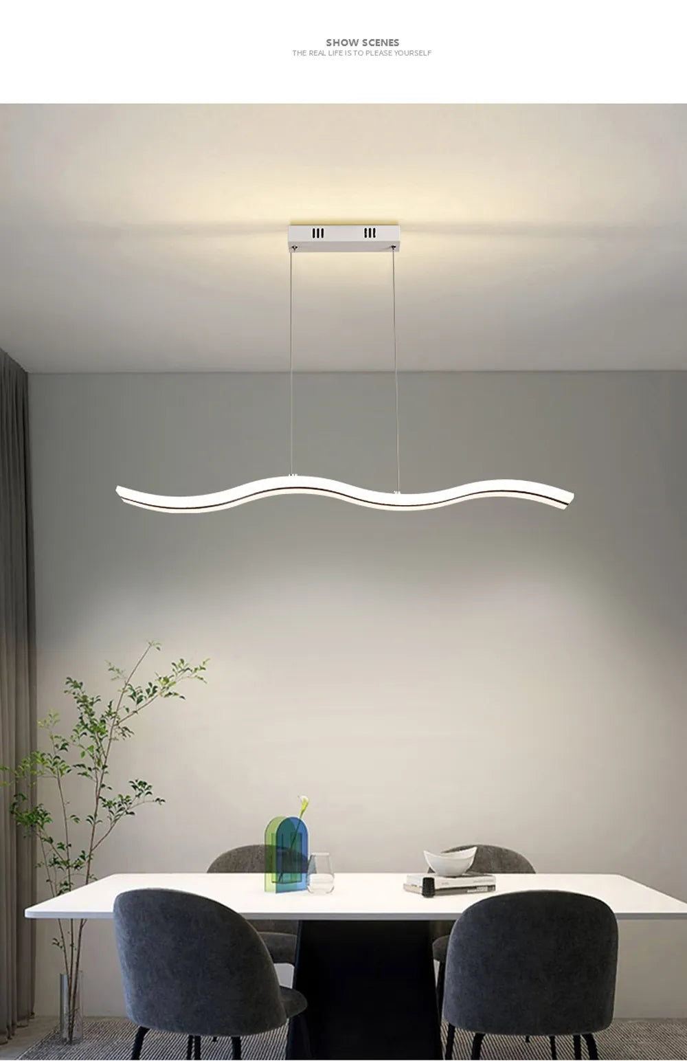 Modern LED Pendant Chandelier - Luxurie Home