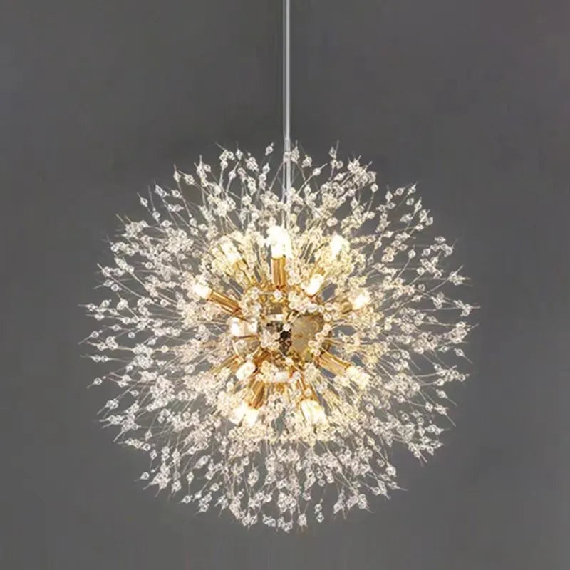 Fireball Crystal Pendant Chandelier - Luxurie Home