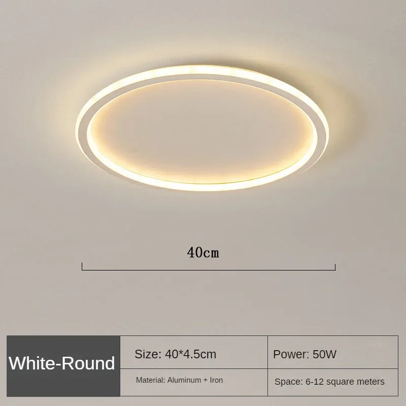 Modern Circle LED Ceiling Light - Luxurie Home