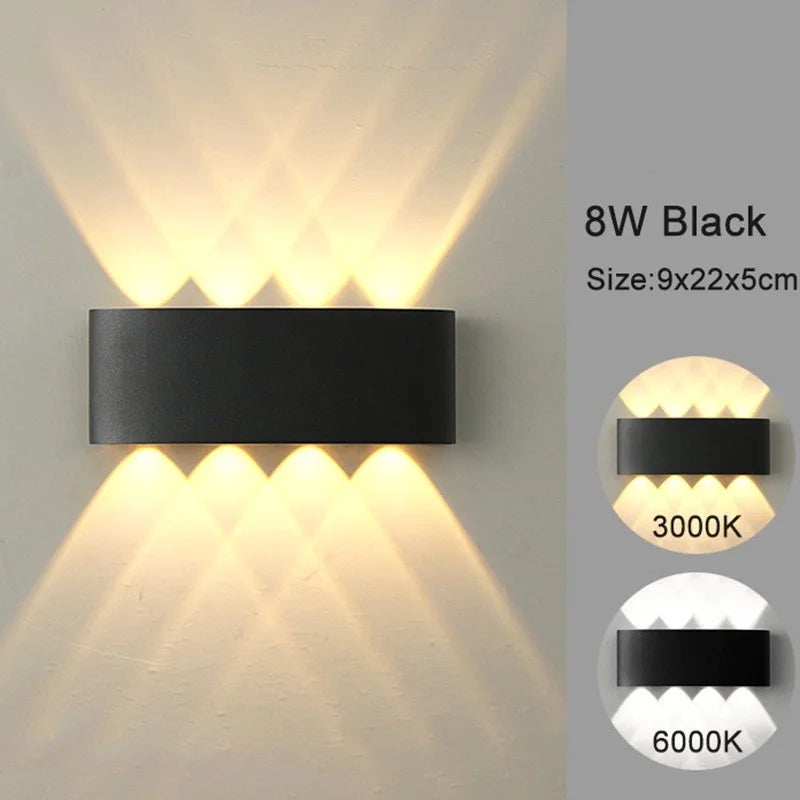 Waterproof LED Modern Wall Lamp - Luxurie Home