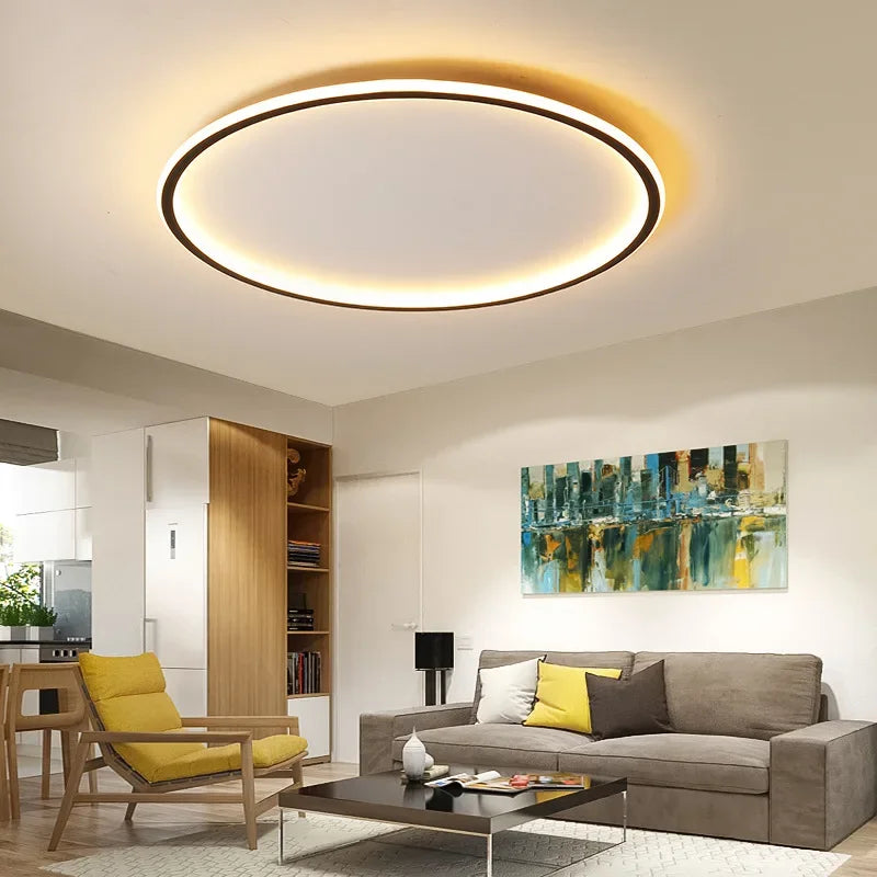 Modern Circle LED Ceiling Light - Luxurie Home