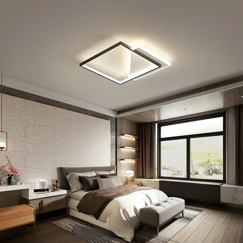 Modern Square Ceiling Chandelier - Luxurie Home