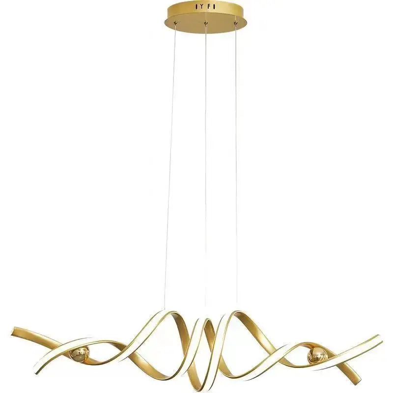 LED Abstract Wave Chandelier - Luxurie Home