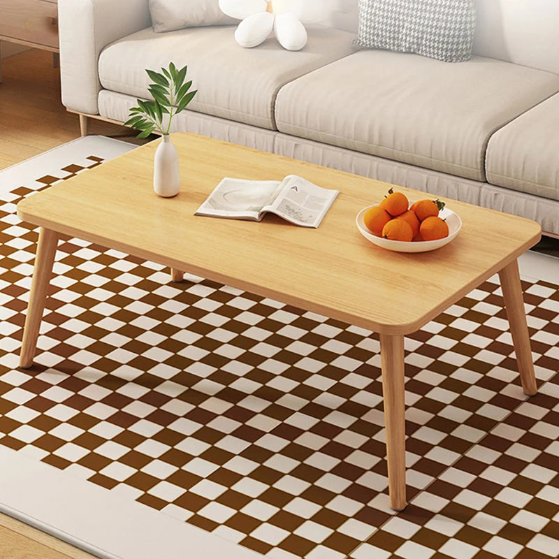 Small Nordic Wooden Coffee Table - Luxurie Home