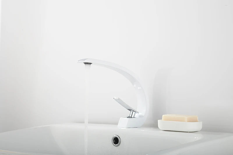 Crane Shaped Single Handle Basin Faucet - Luxurie Home