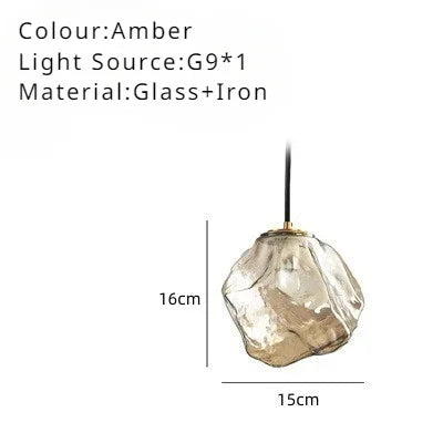 Lava Glass Pendant Light - Luxurie Home