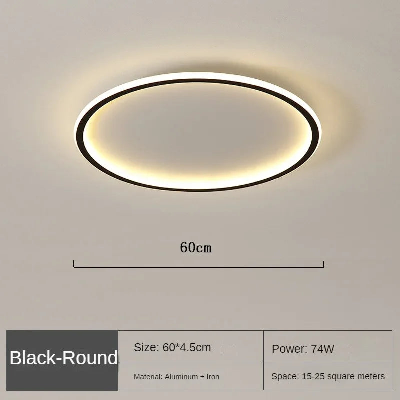 Modern Circle LED Ceiling Light - Luxurie Home