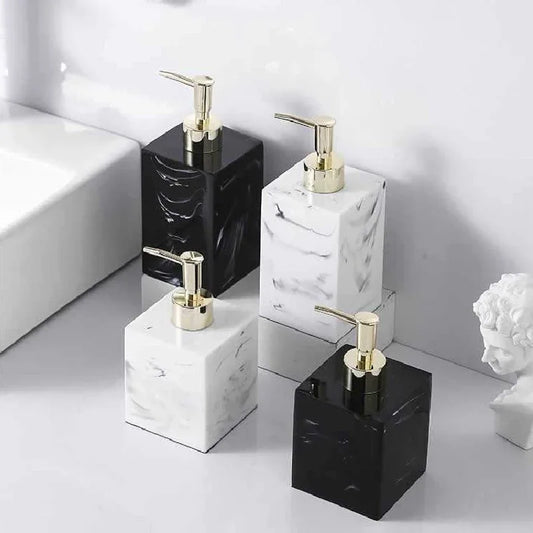 Square Marble Soap Dispenser - Luxurie Home